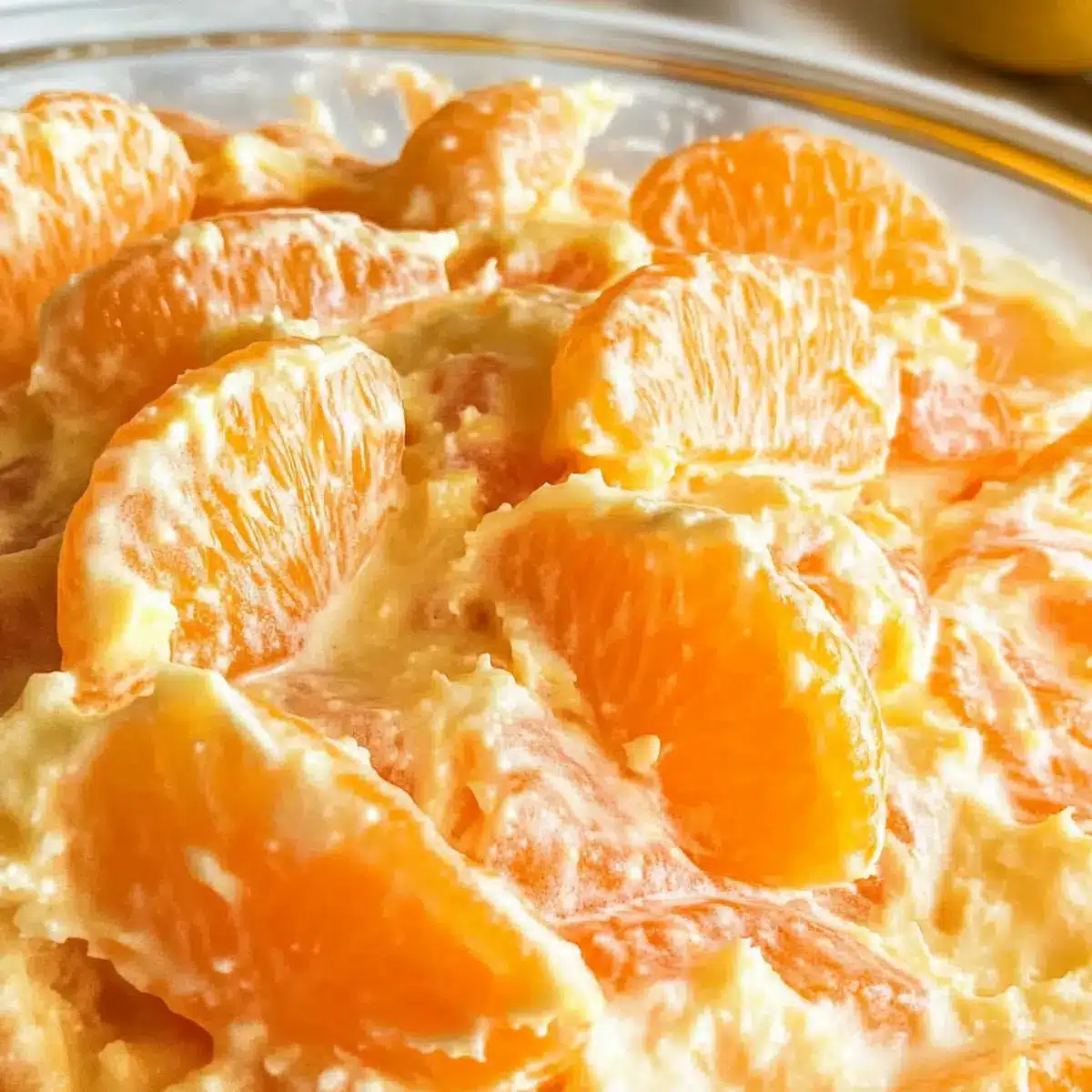 Mandarinen-Orangen-Jello-Salat