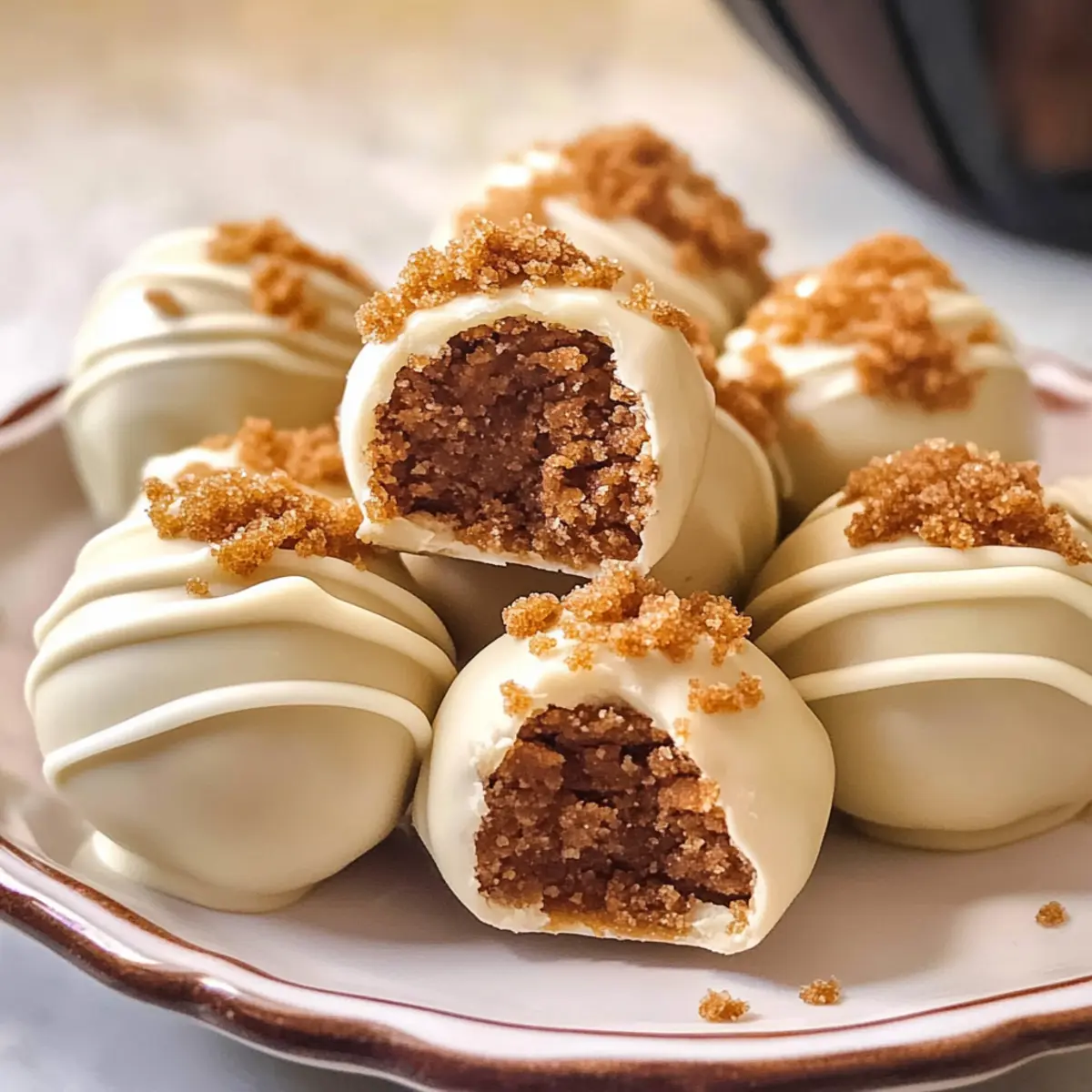 Keine-Backen Biscoff Keks Trüffel