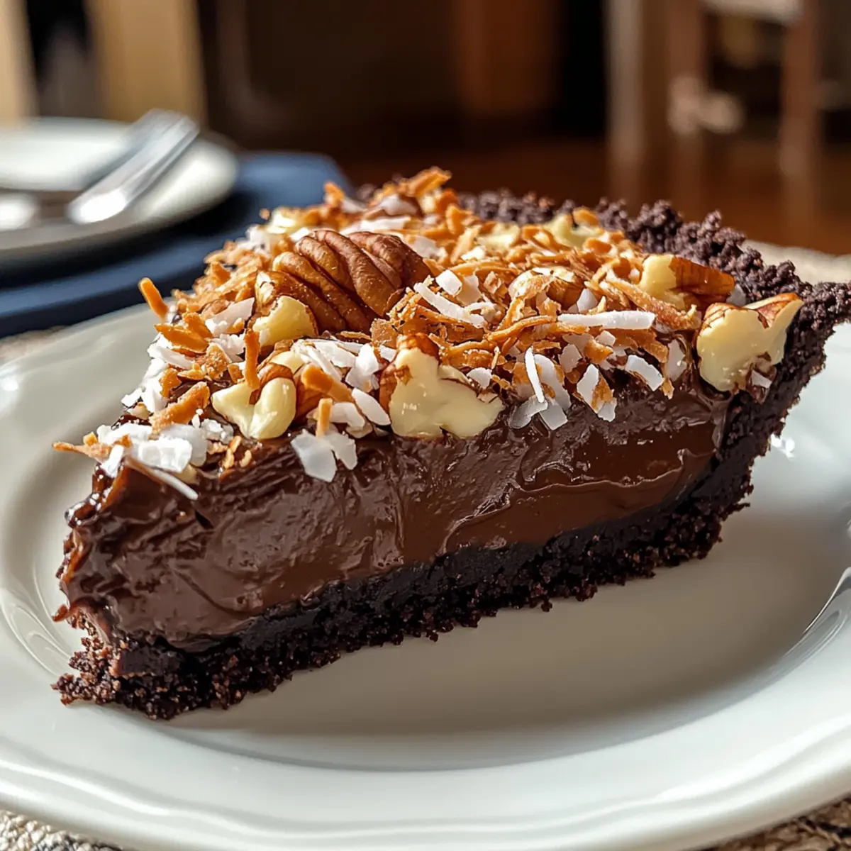 Keine-Bake Deutsche Schokoladenkuchen