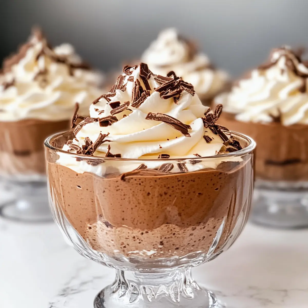 Nutella Schokoladen Cheesecake Mousse