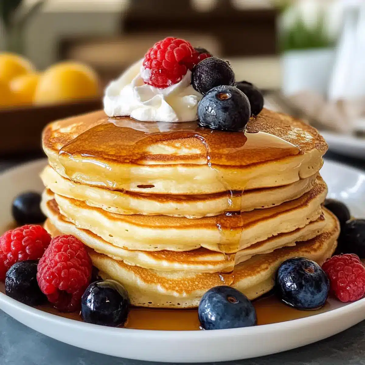 Altmodische Pfannkuchen