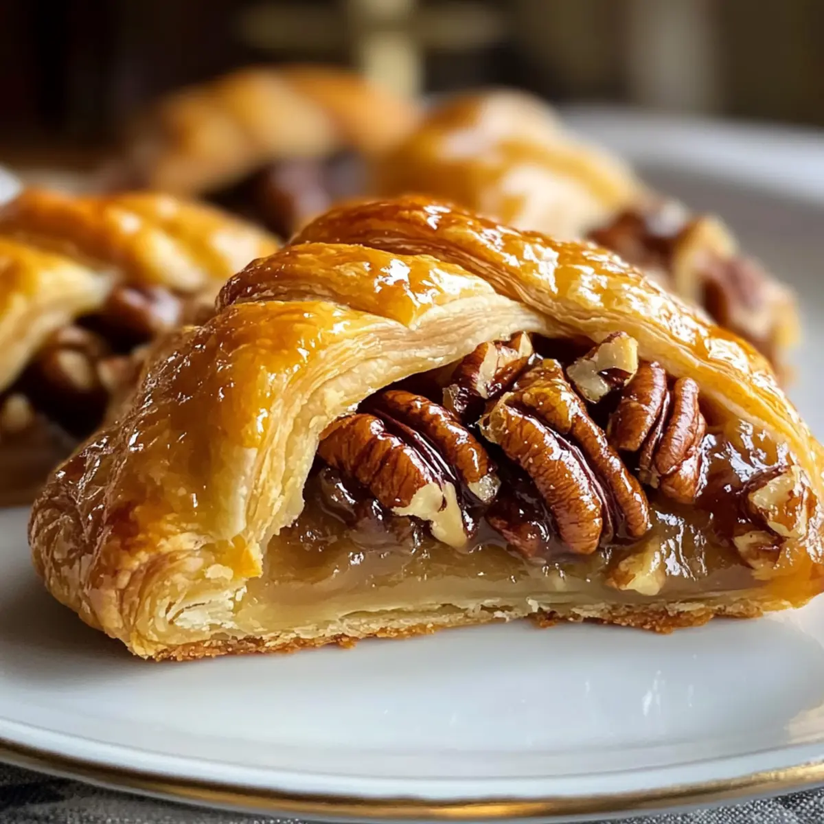 Pekannuss-Pie-Crescents