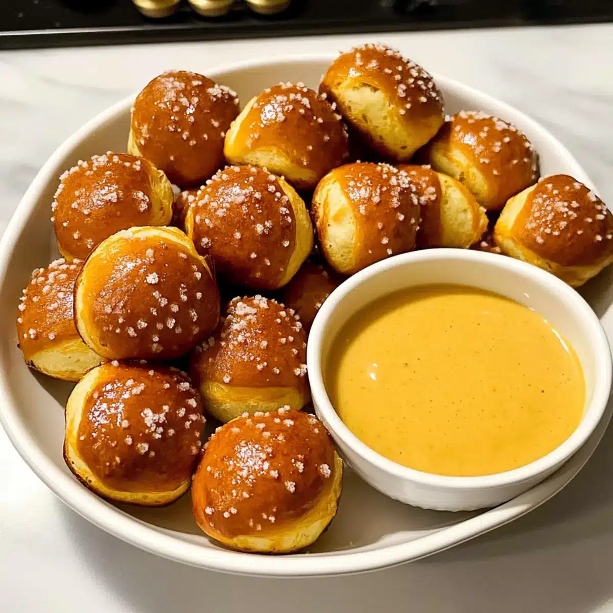 Brezelstücke