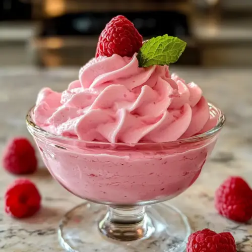Himbeermousse