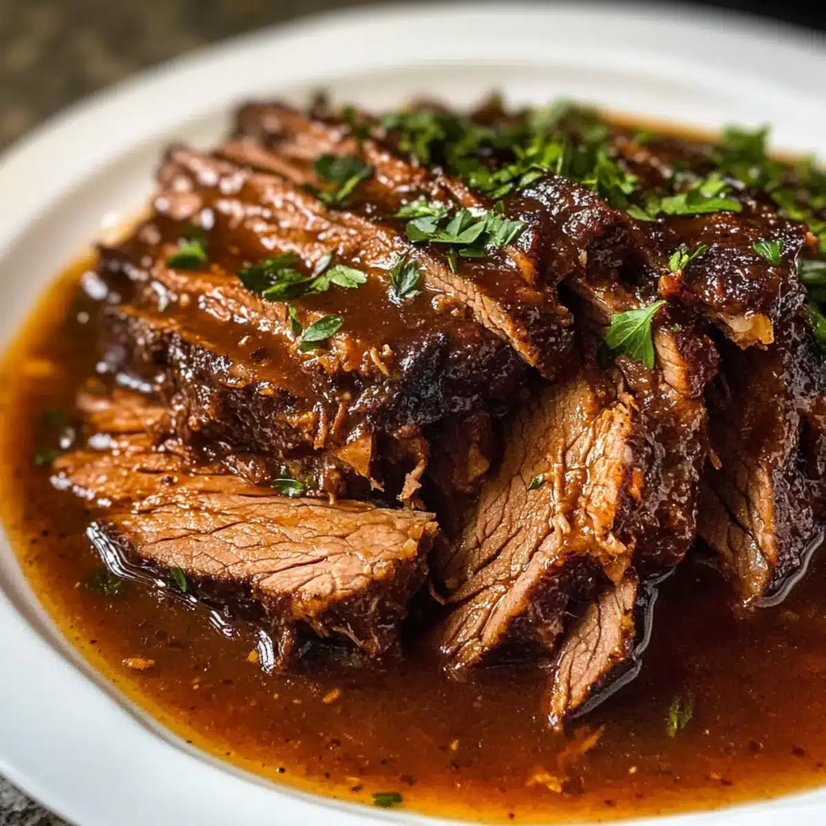 Schmortopf Rindfleisch Bruststück