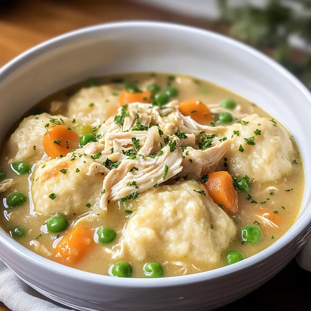 Schongarer Hähnchen und Knödel