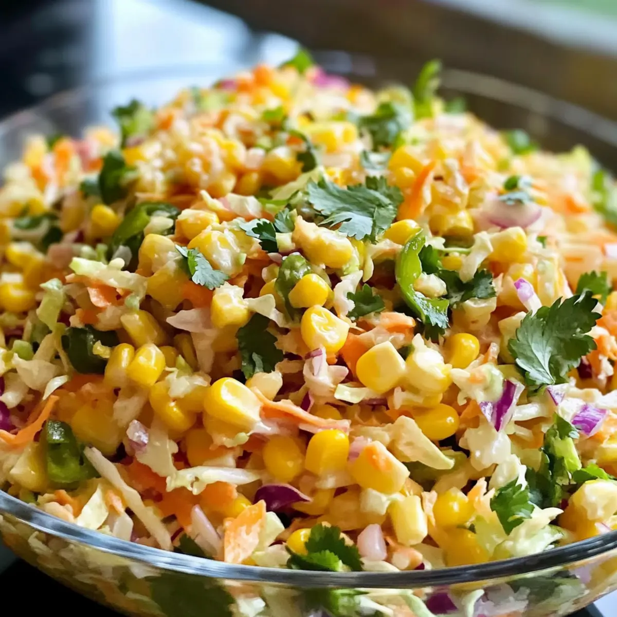 Würziger Mais-Slaw