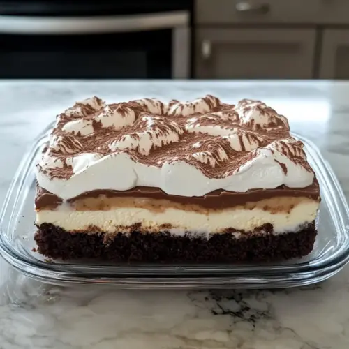 Cremiger Browniekuchen