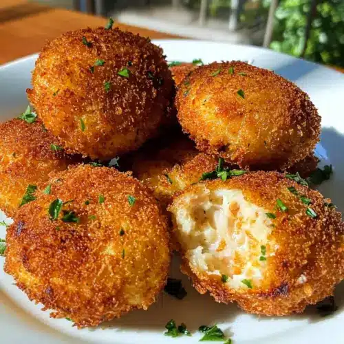 Cremige Krabbenkroketten