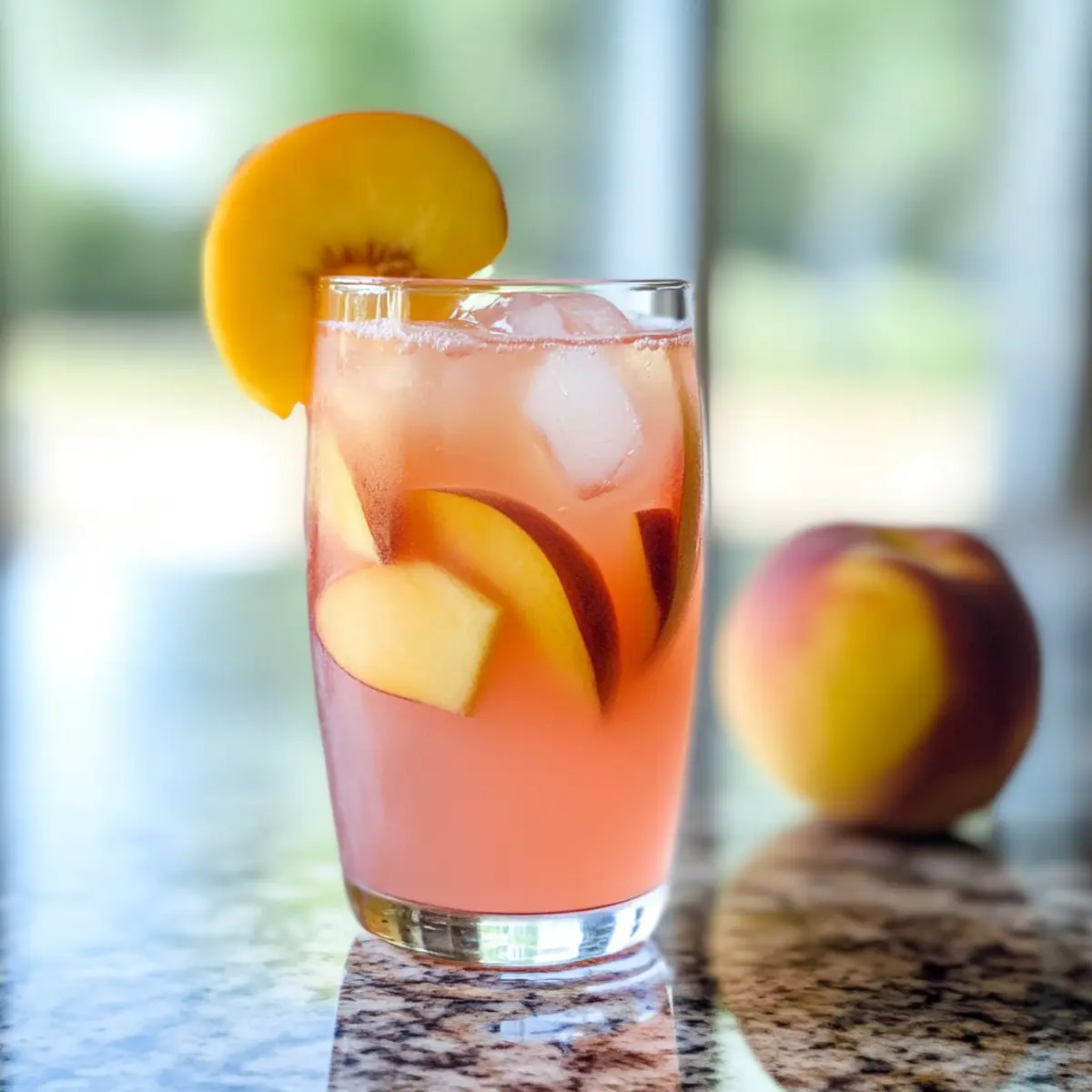 Ingwer-Pfirsich-Limonade