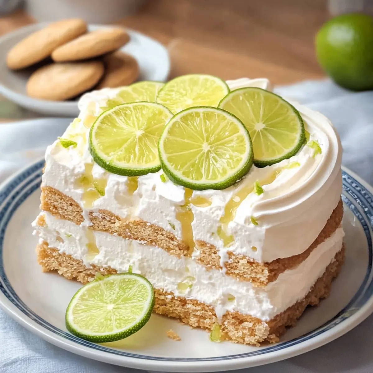 Mexikanischer Limetten-Eisboxkuchen