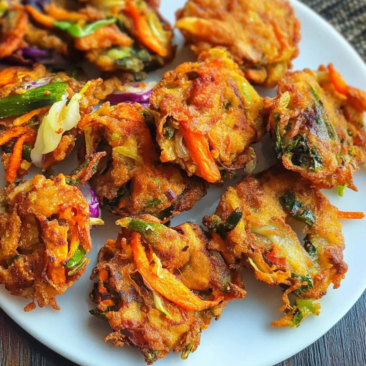 Schnelle Gemüse-Pakoras